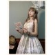 Alice Girl Iris Garden In Spring V Neck JSK(6th Pre-Order/2 Colours/Full Payment Without Shipping)